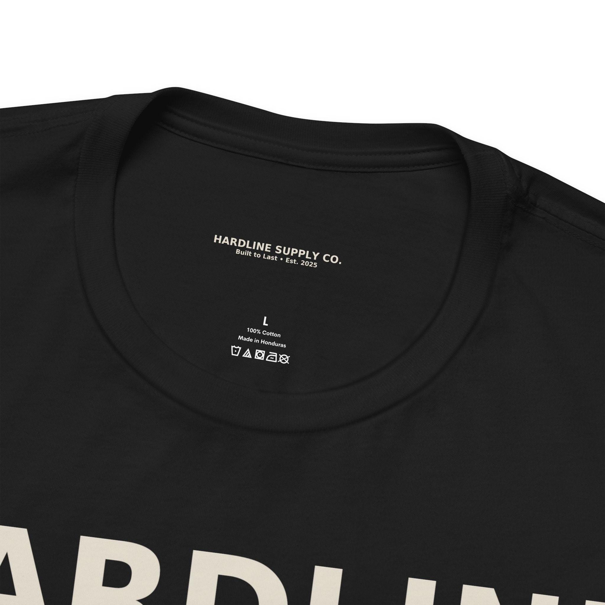Hardline Supply Co. Unisex Tee - Built by the Trades, Worn by the Hardworking