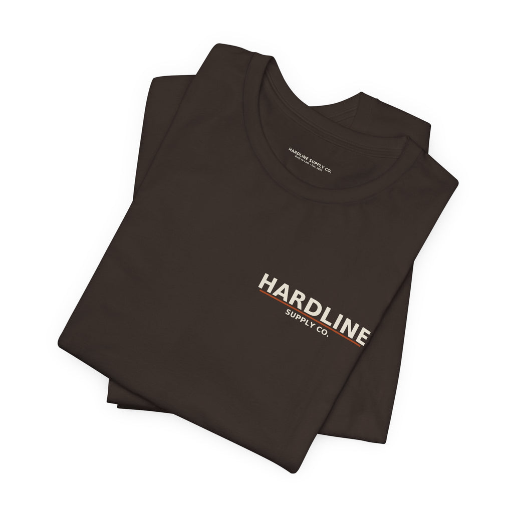 Hardline Supply Co. Unisex Jersey Tee - Casual Streetwear T-Shirt for Everyday Style