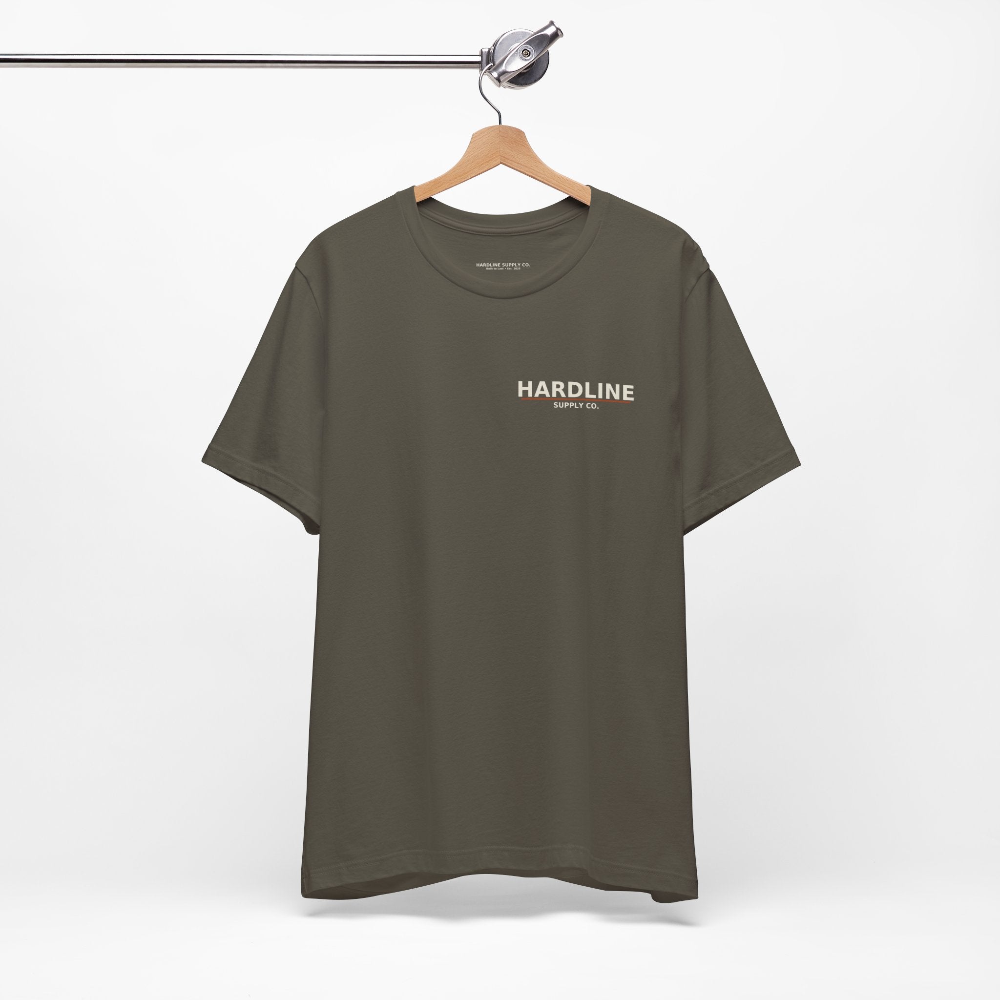 Hardline Supply Co. Unisex Jersey Tee - Casual Streetwear T-Shirt for Everyday Style