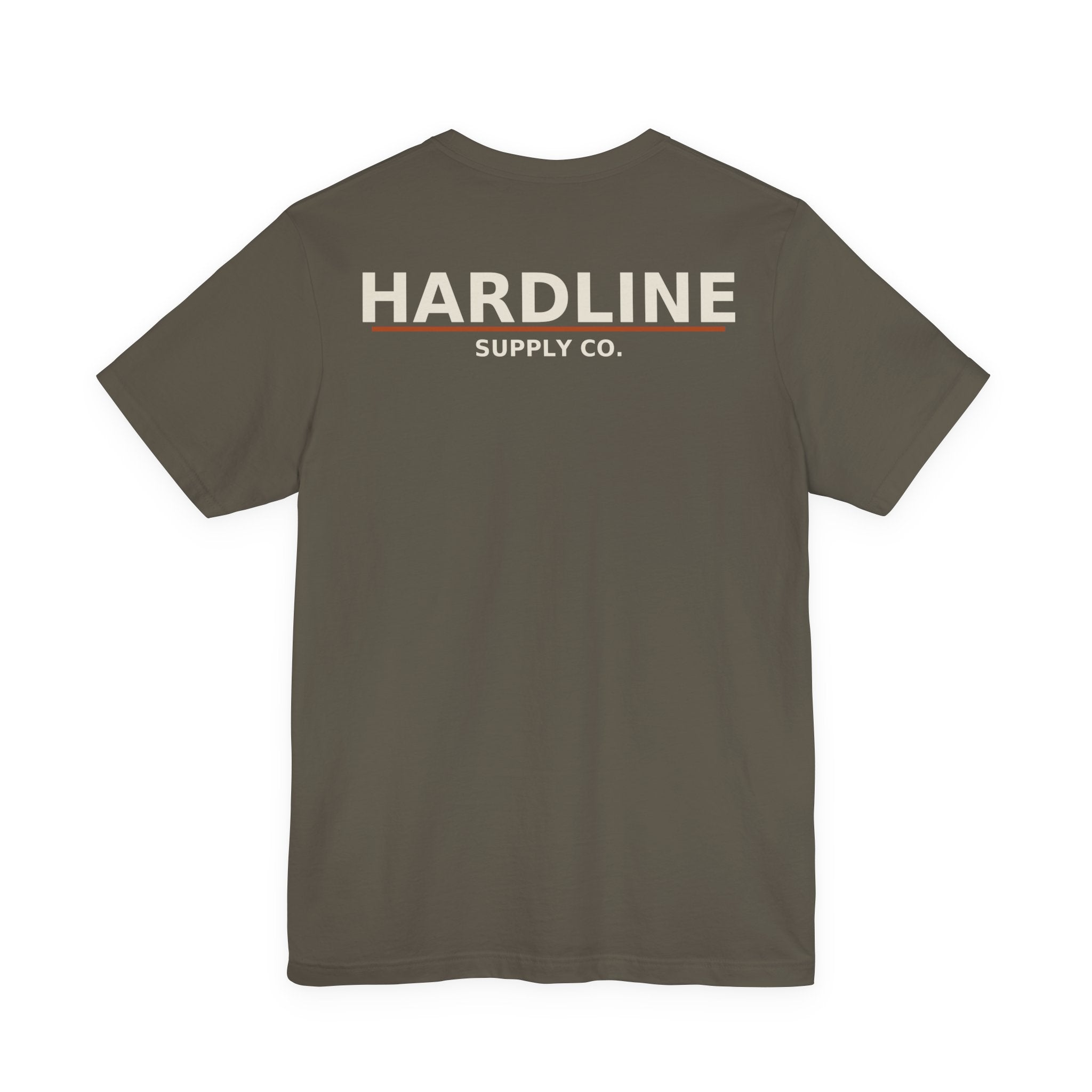 Hardline Supply Co. Unisex Jersey Tee - Casual Streetwear T-Shirt for Everyday Style
