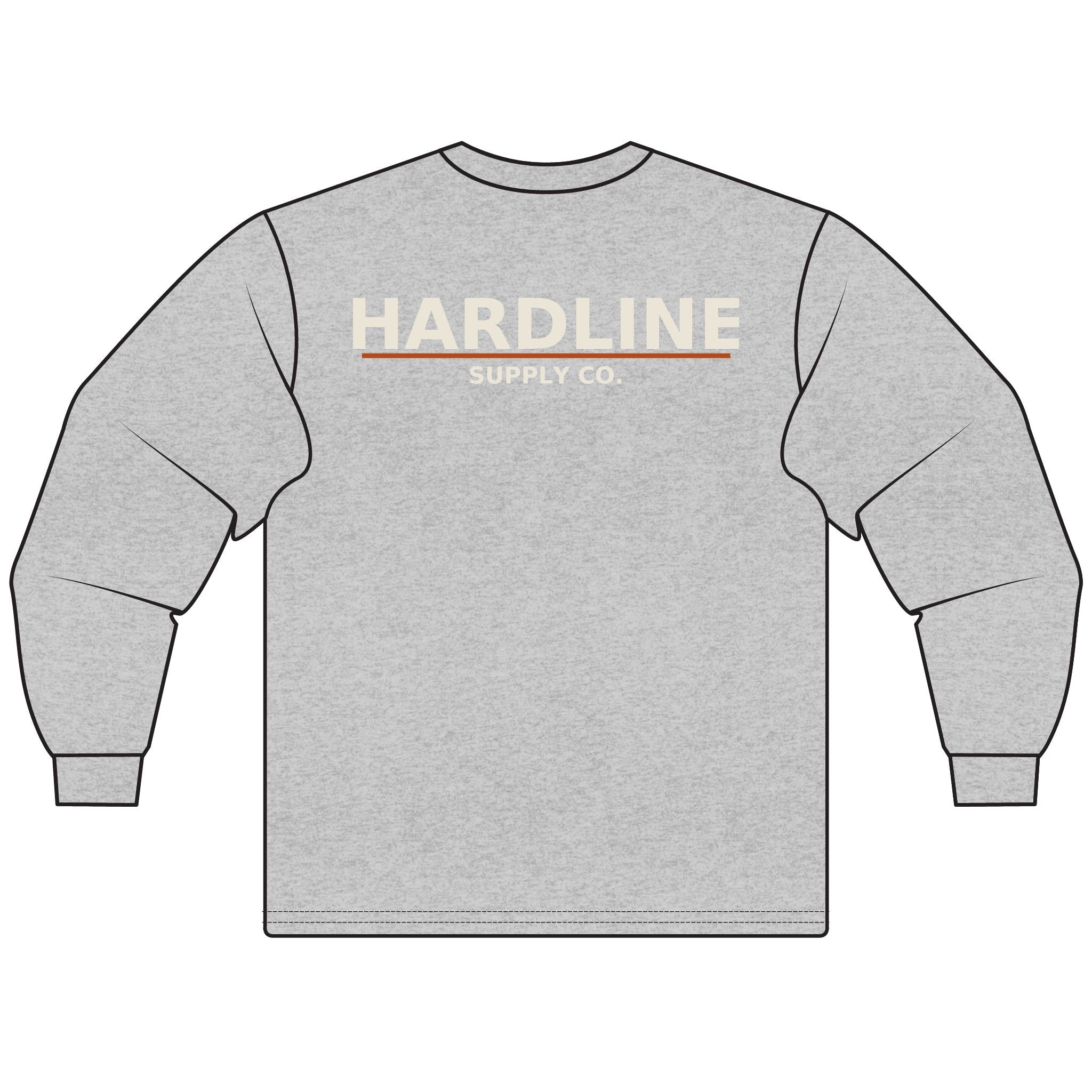 Hardline Unisex Long Sleeve T-Shirt - Trendy Casual Wear for All Occasions