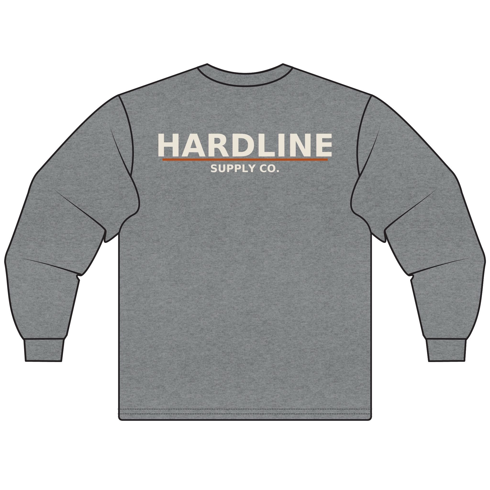 Hardline Unisex Long Sleeve T-Shirt - Trendy Casual Wear for All Occasions