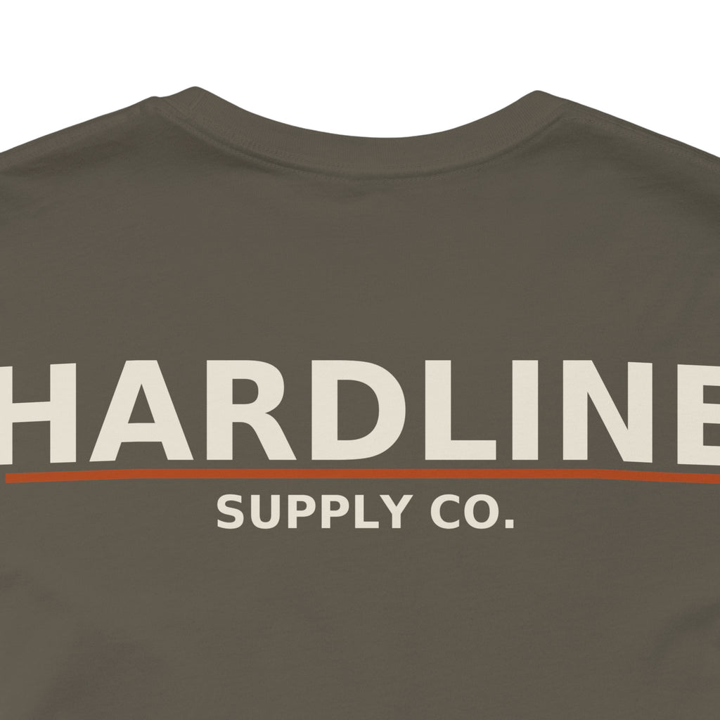Hardline Supply Co. Unisex Jersey Tee - Casual Streetwear T-Shirt for Everyday Style