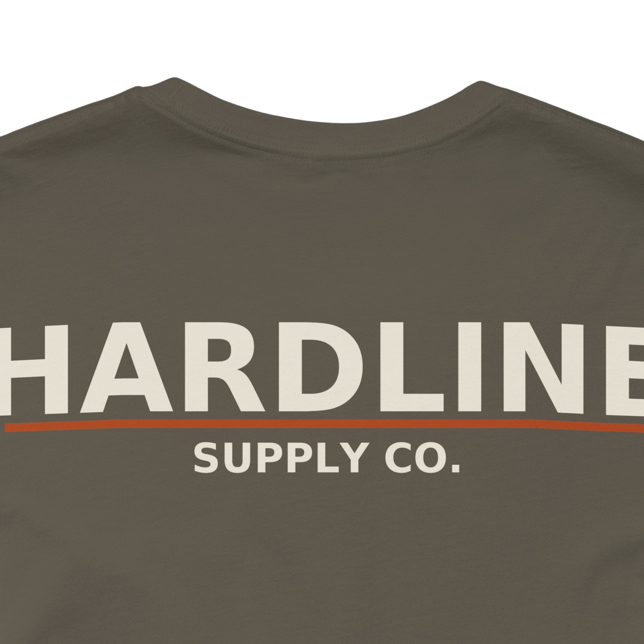 Hardline Supply Co. Unisex Jersey Tee - Casual Streetwear T-Shirt for Everyday Style