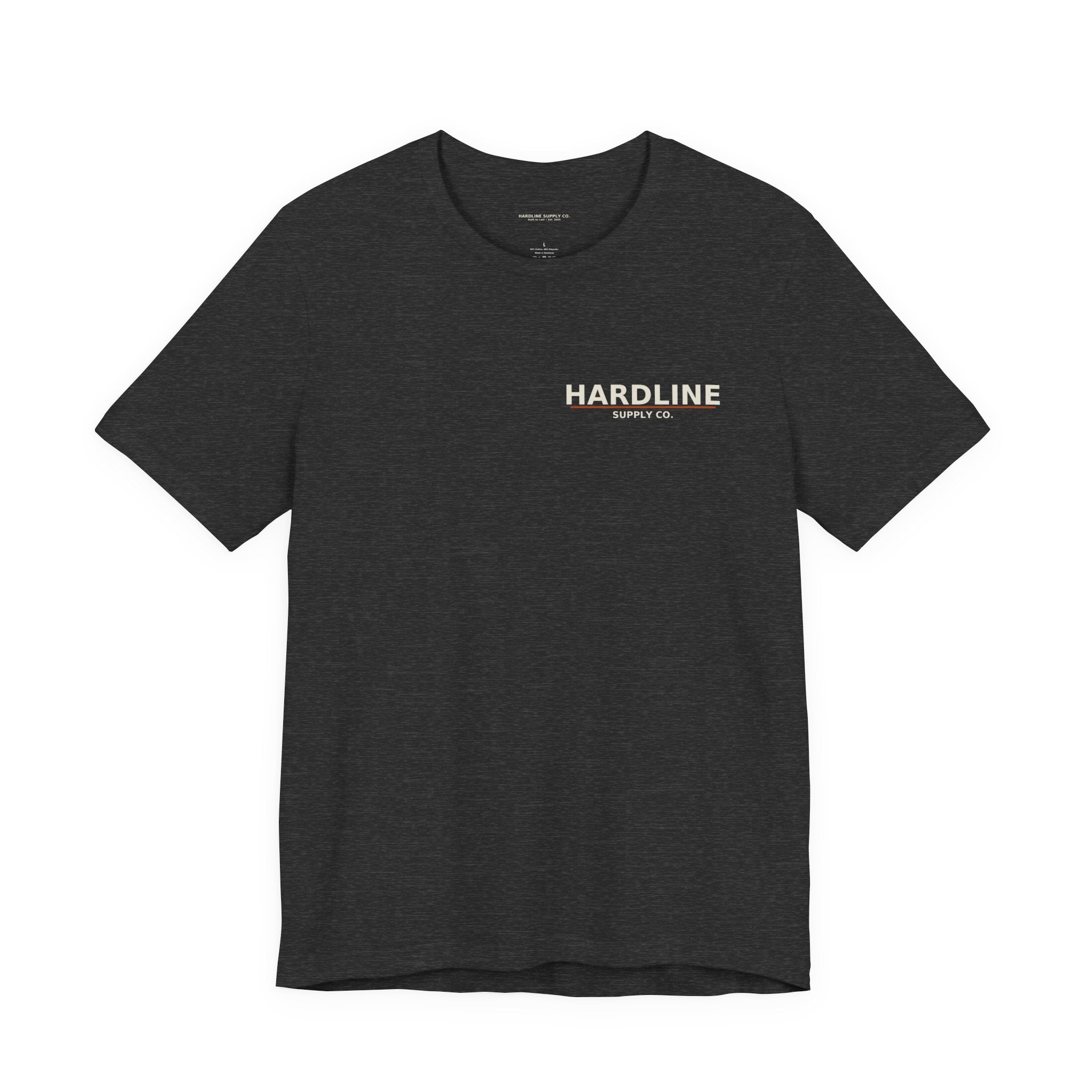 Hardline Supply Co. Unisex Jersey Tee - Casual Streetwear T-Shirt for Everyday Style