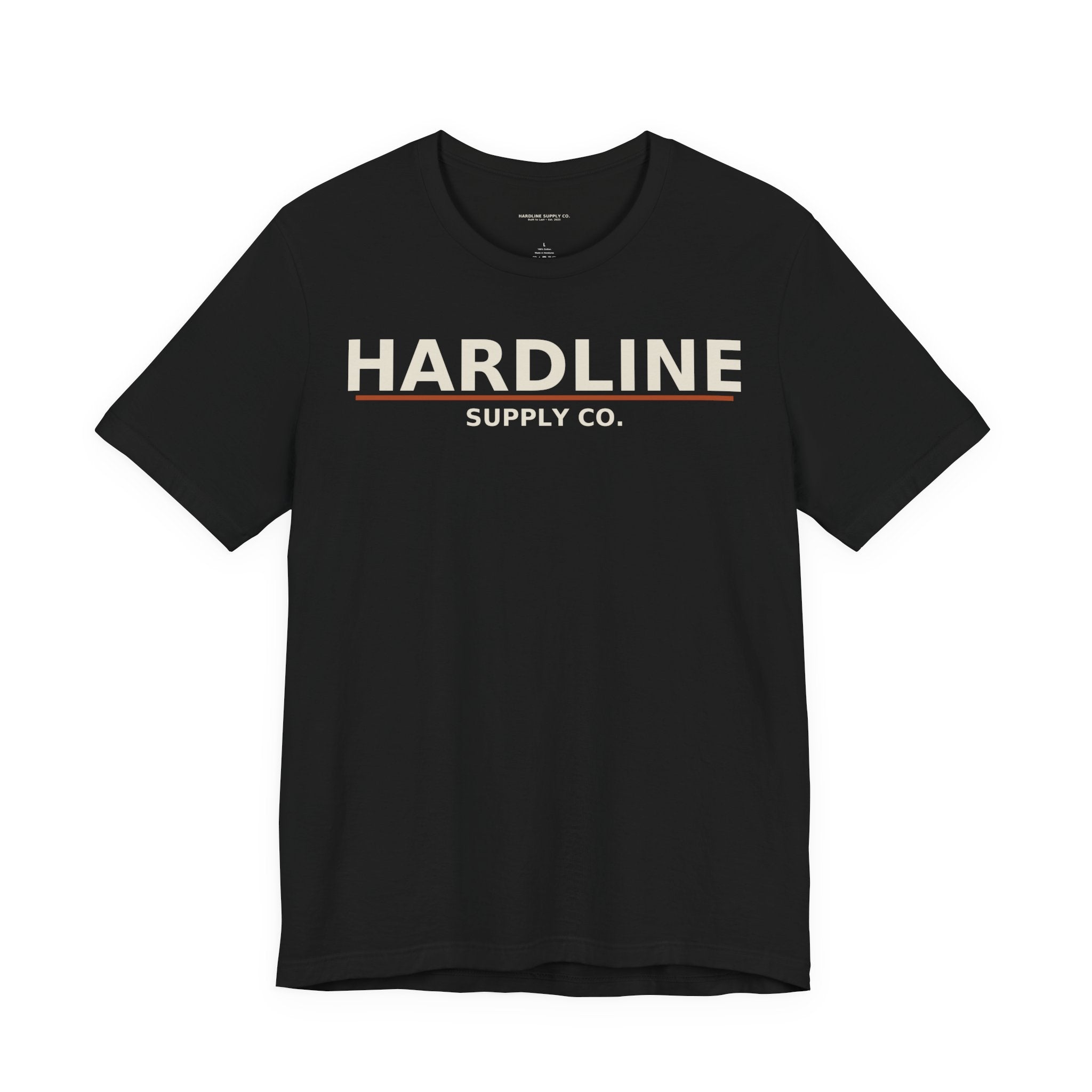 Hardline Supply Co. Unisex Tee - Built by the Trades, Worn by the Hardworking