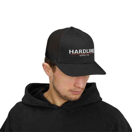 Hardline Mesh Trucker Cap — Structured & Breathable Work-Ready Hat